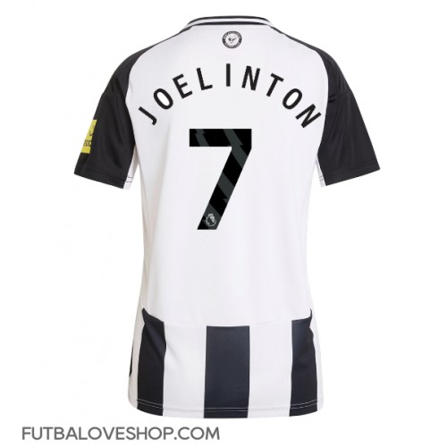 Dres Newcastle United Joelinton #7 Domáci pre Ženy 2024-25 Krátky Rukáv